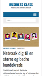 Mobile Screenshot of business-class.dk